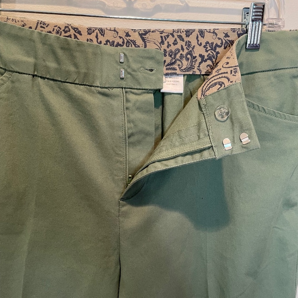 Appleseed's Sage Cotton Pants - 12p - Picture 5 of 8